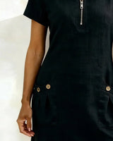 Kaitlin | Breezy Cotton-Linen Dress