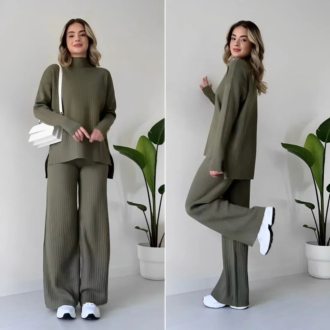 Camille | Cozy Knit Matching Sweater Set