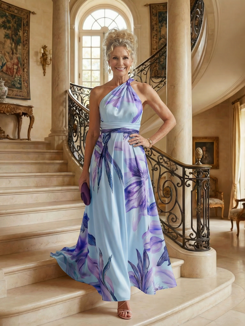 Wynter | Light Floral Maxi Dress
