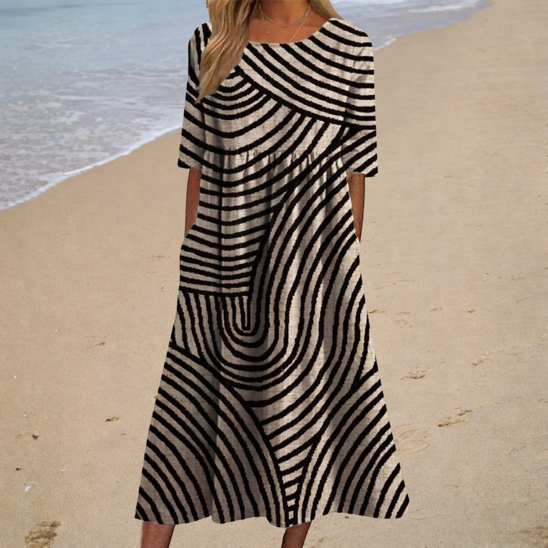 Juliette | Boho Midi Dress