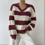 Céleste | V-Neck Long Sleeve Sweater