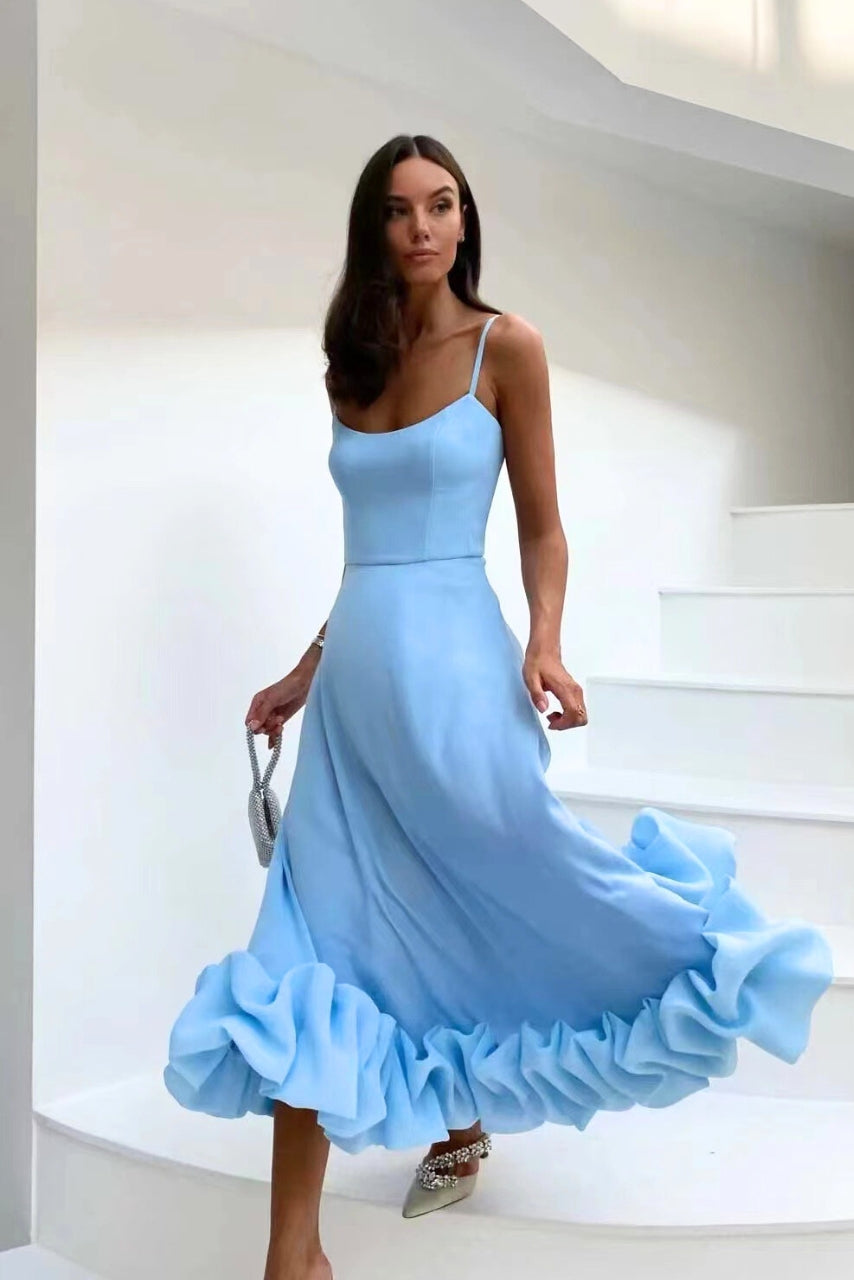 Grace | Flowing Elegant Midi Dress
