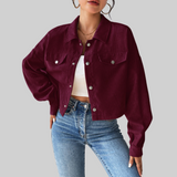 Estrella | Classic Collared Button-Front Jacket