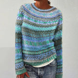 Vivienne | Vibrant Fair Isle Knit Sweater