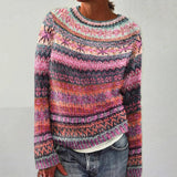 Vivienne | Vibrant Fair Isle Knit Sweater