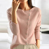 Céleste | Luxe Cashmere Button Sweater