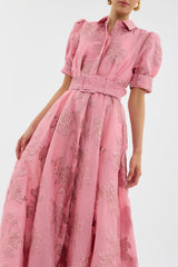 Gillian | Short Dress with Puff Sleeves