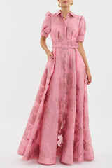 Gillian | Short Dress with Puff Sleeves