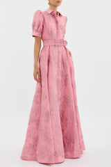 Gillian | Short Dress with Puff Sleeves