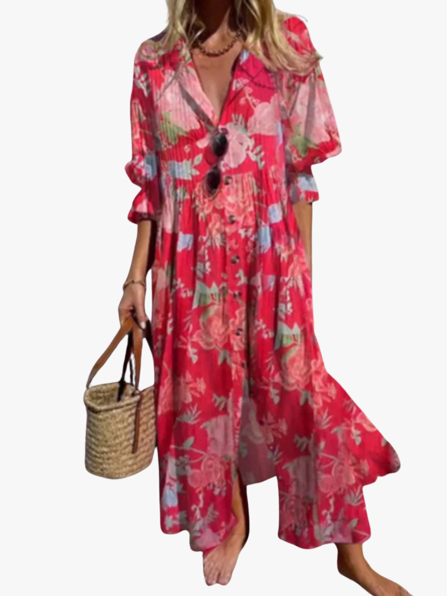 Umbriel | Floral Maxi Dress