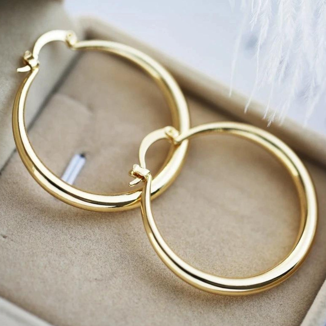 Blair | Statement Gold Drop Earrings