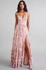 Simone | Whispering Silhouette Midi Dress