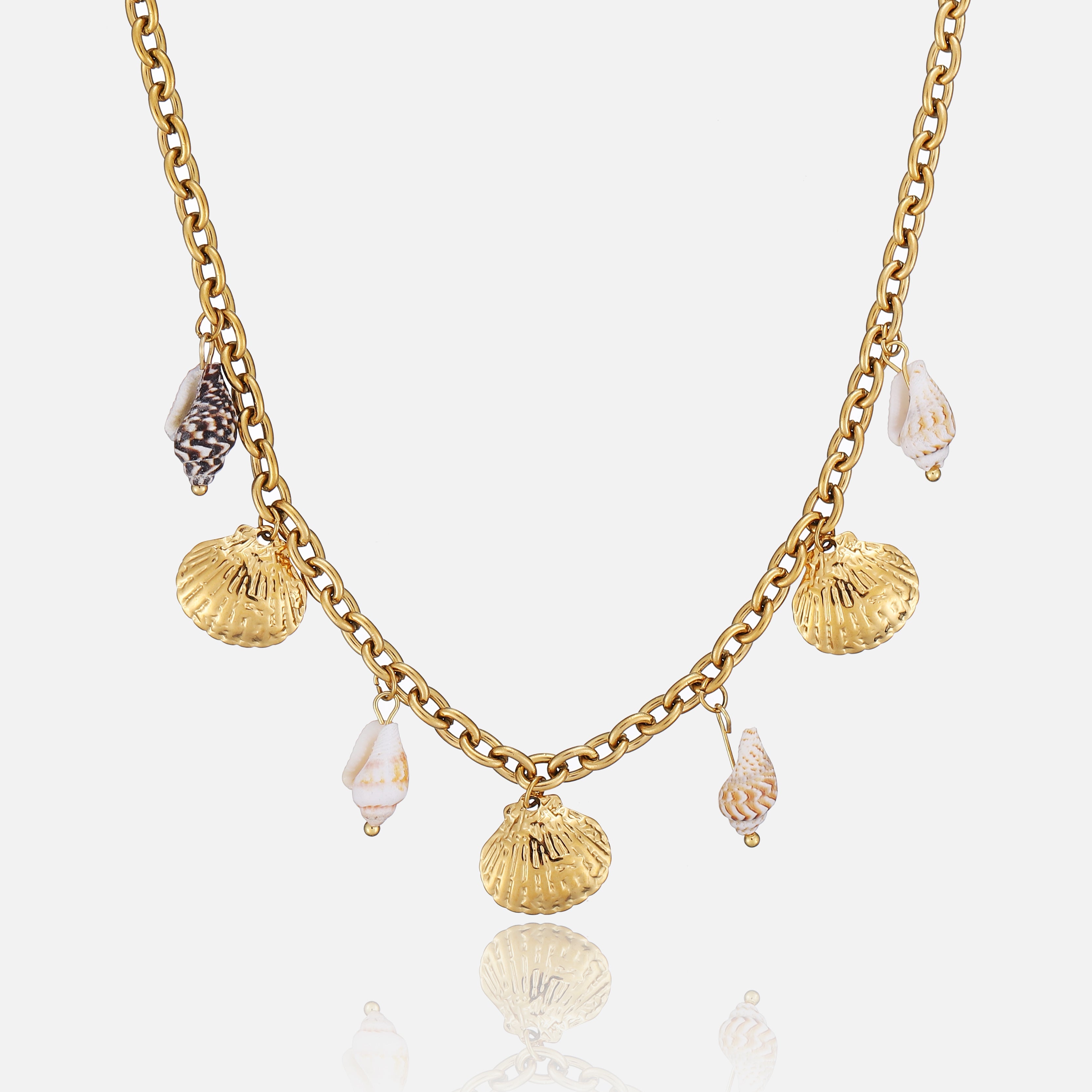Bernita | Oyster Pearl Statement Necklace
