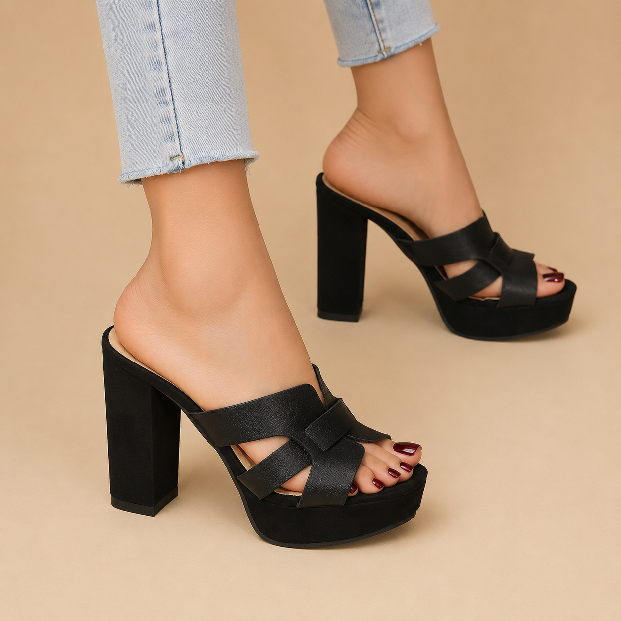 Tandy | Effortless Platform Heels