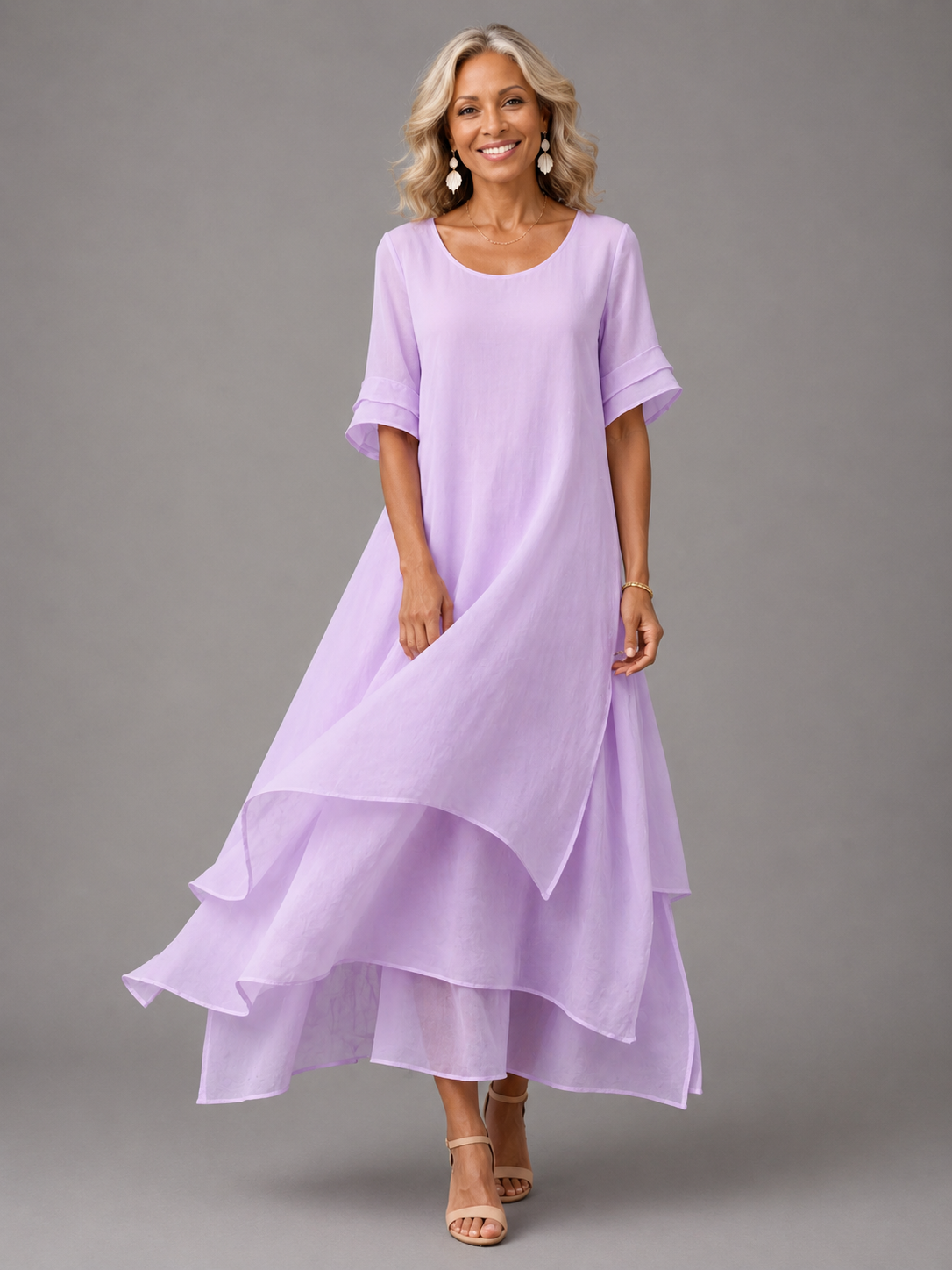 Damaris | Layered Maxi Dress