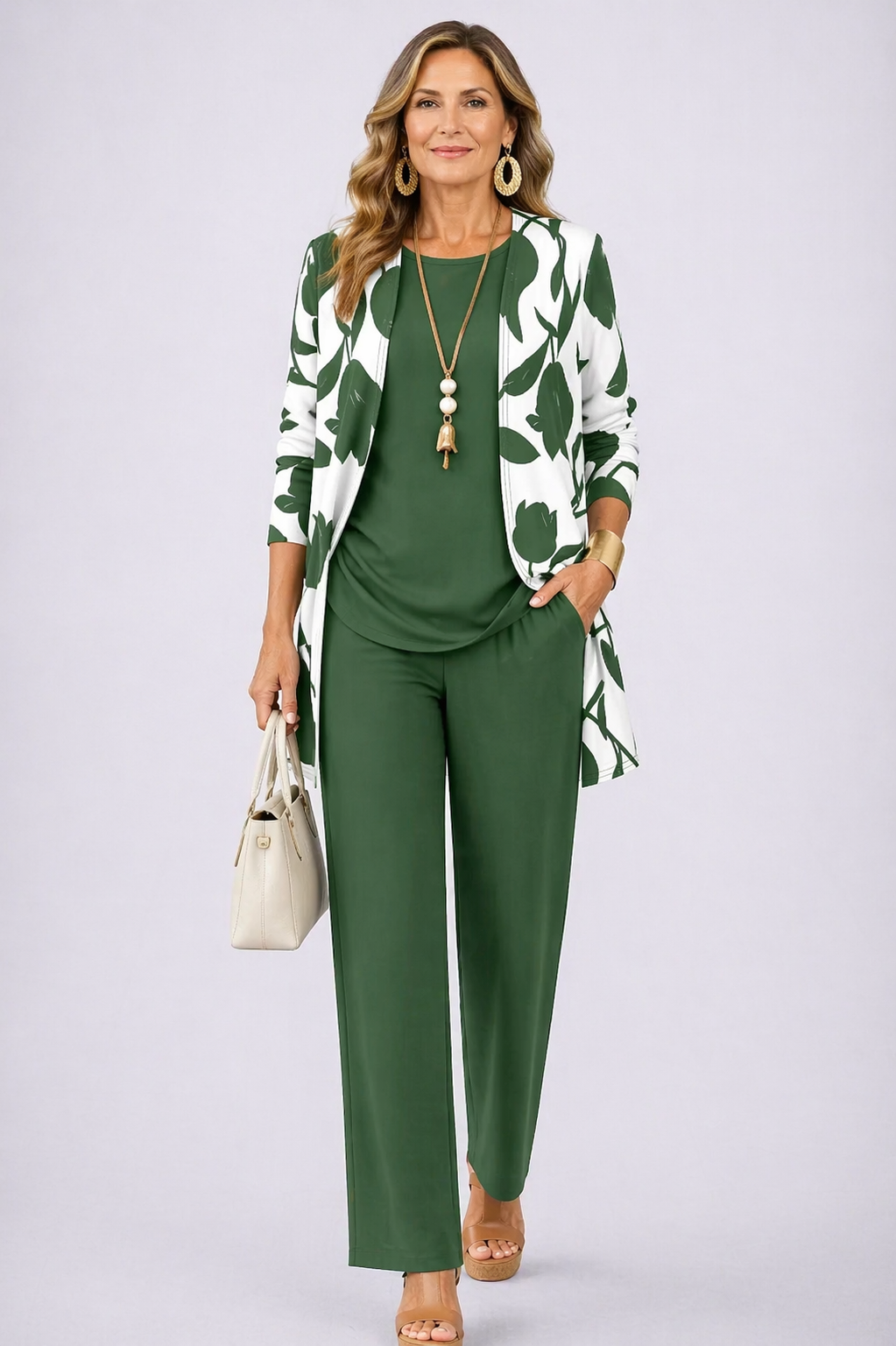 Fauna | Three-Piece Set in Natural Tones