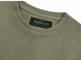 Zachariah | Waffle Knit Summer T-Shirt