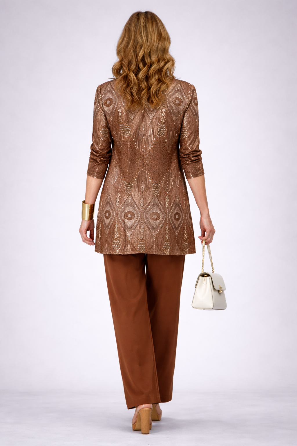Lenna | Three-Piece Set in Natural Tones