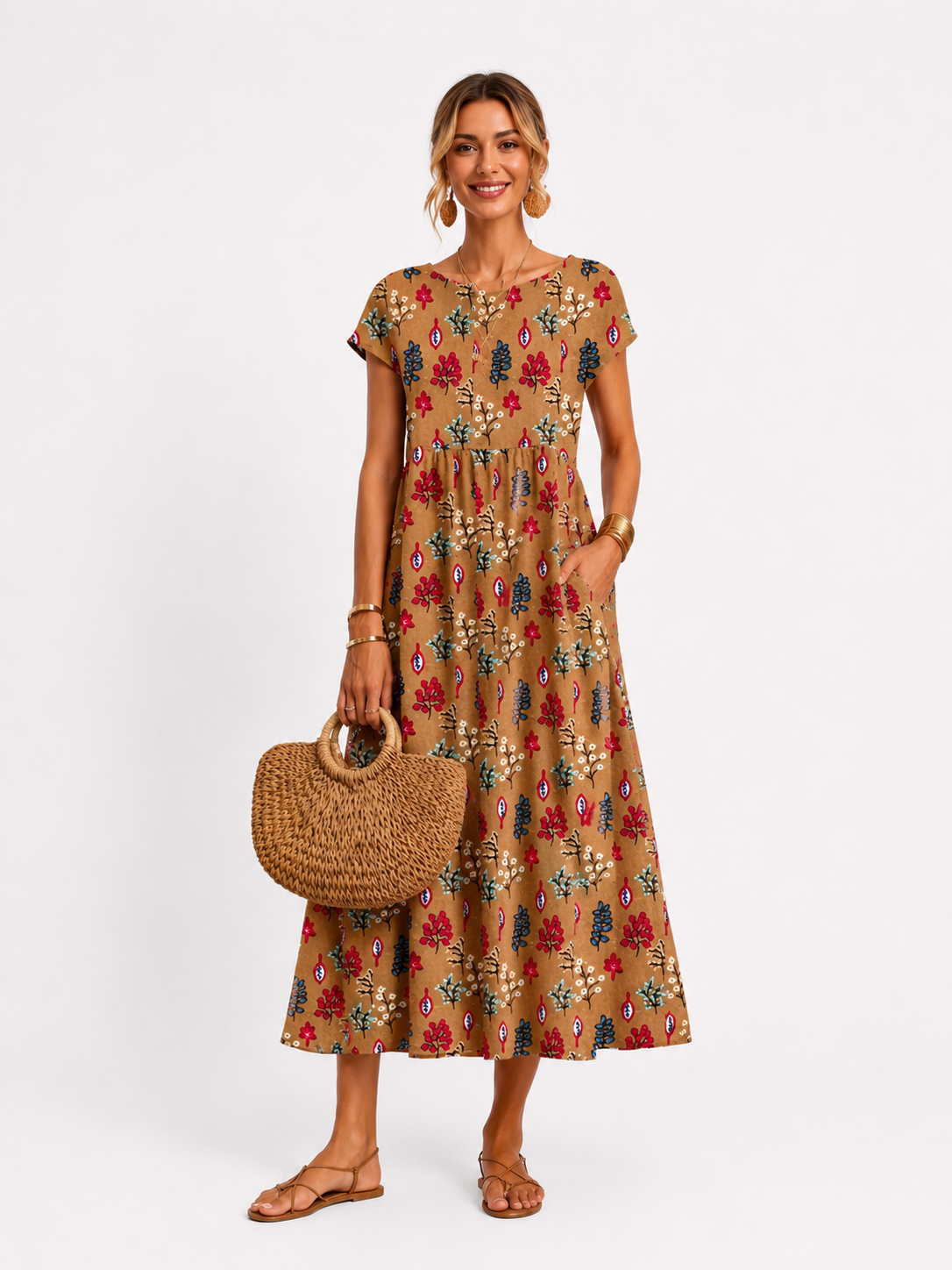 Jamison | Short Sleeve Summer Dress