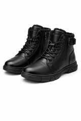 Roberto | Black Combat Boots