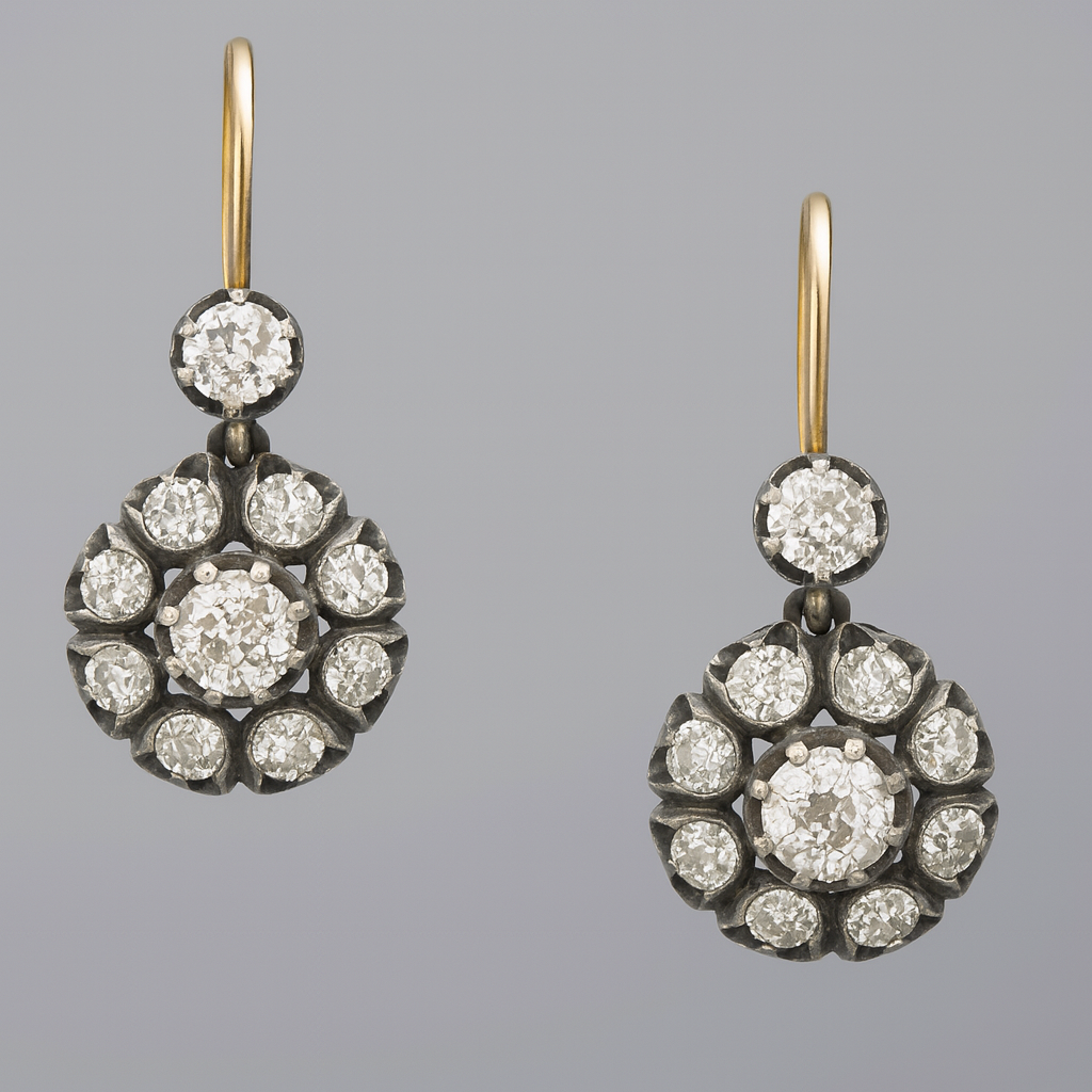 Roberta | Vintage Gemstone Drop Earrings