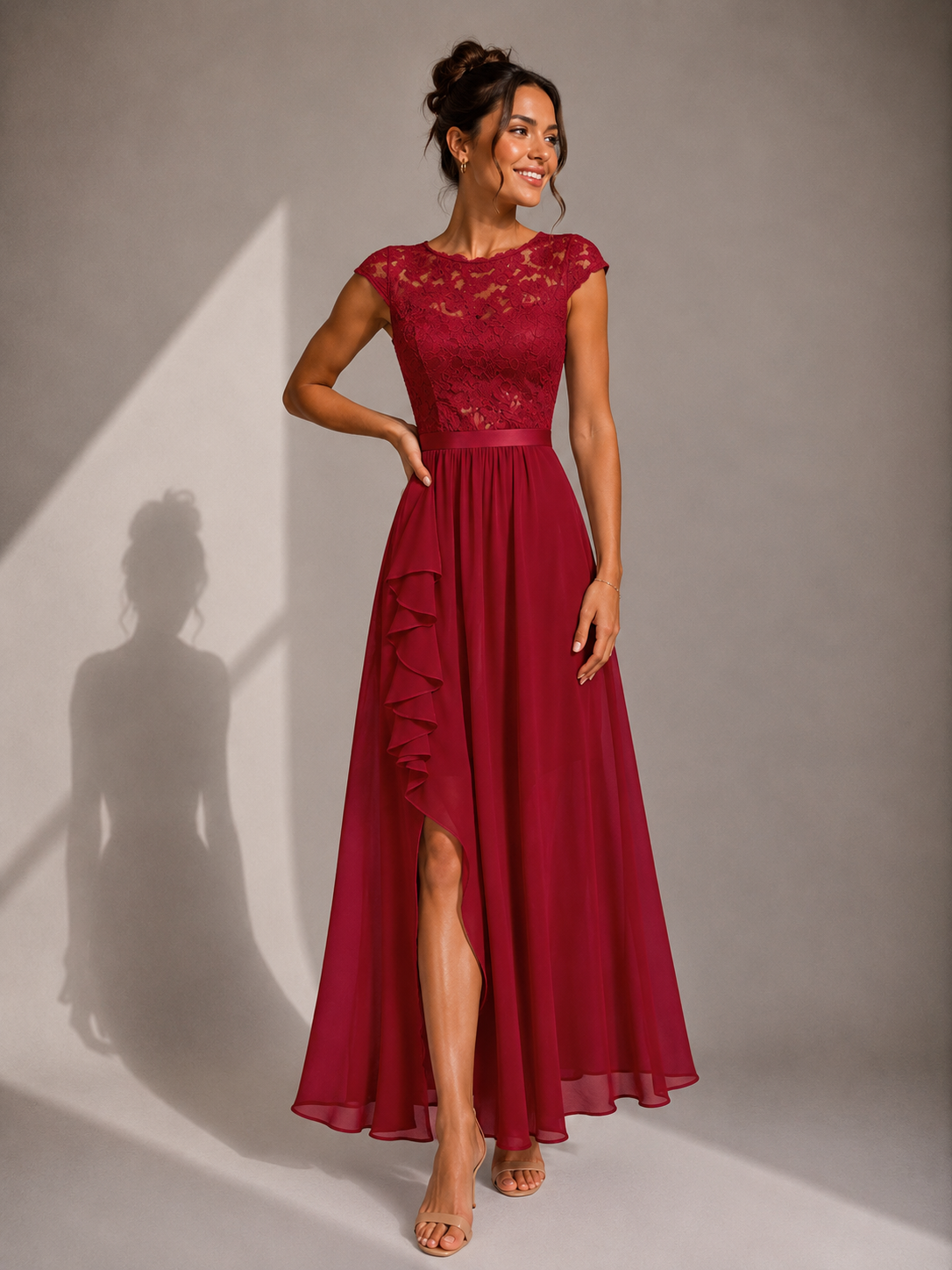 Adelaide | Elegant Flowing Maxi Dress