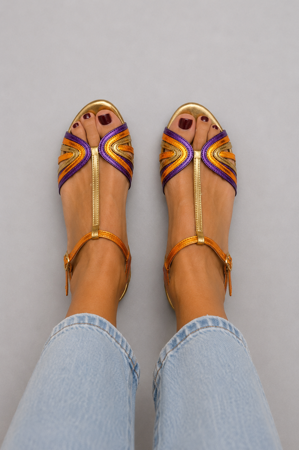 Rachelle | Mediterranean-Tone Sandals