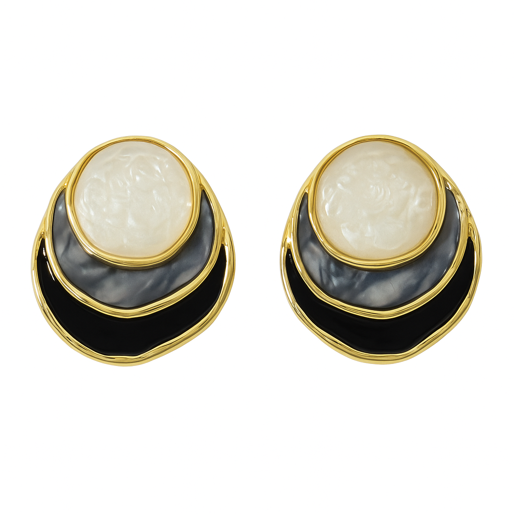 Unica | Layered Ocean Hoop Earrings