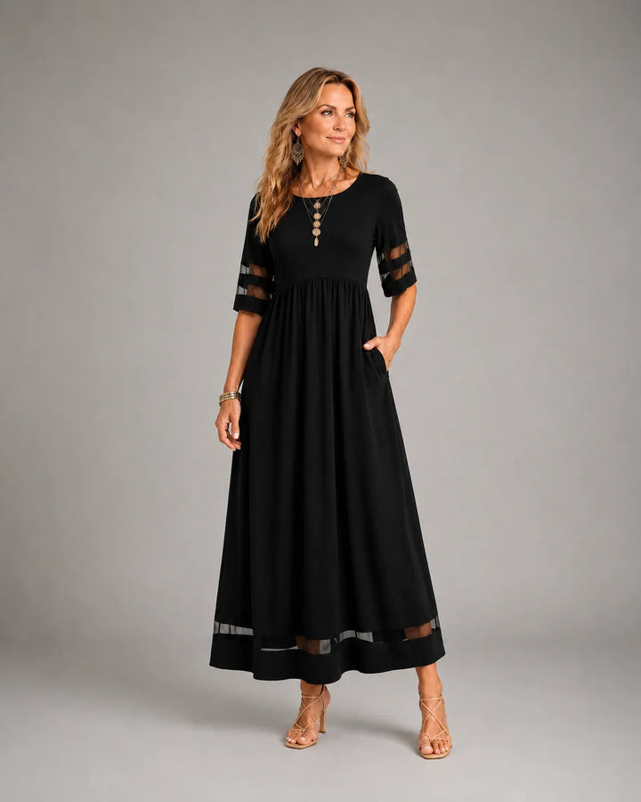 Greer | Tummy-Smoothing Midi Dress