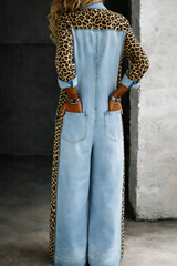 Ora | One-Piece Denim-Look Jumpsuit