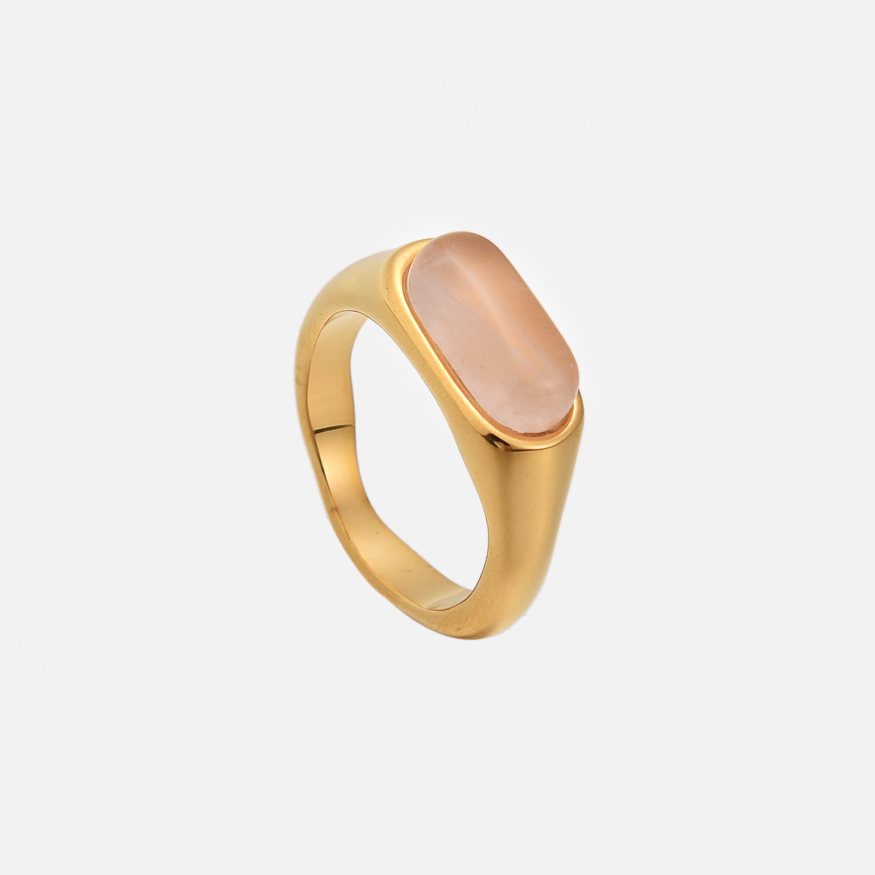Elsbeth | Pink Center Statement Ring