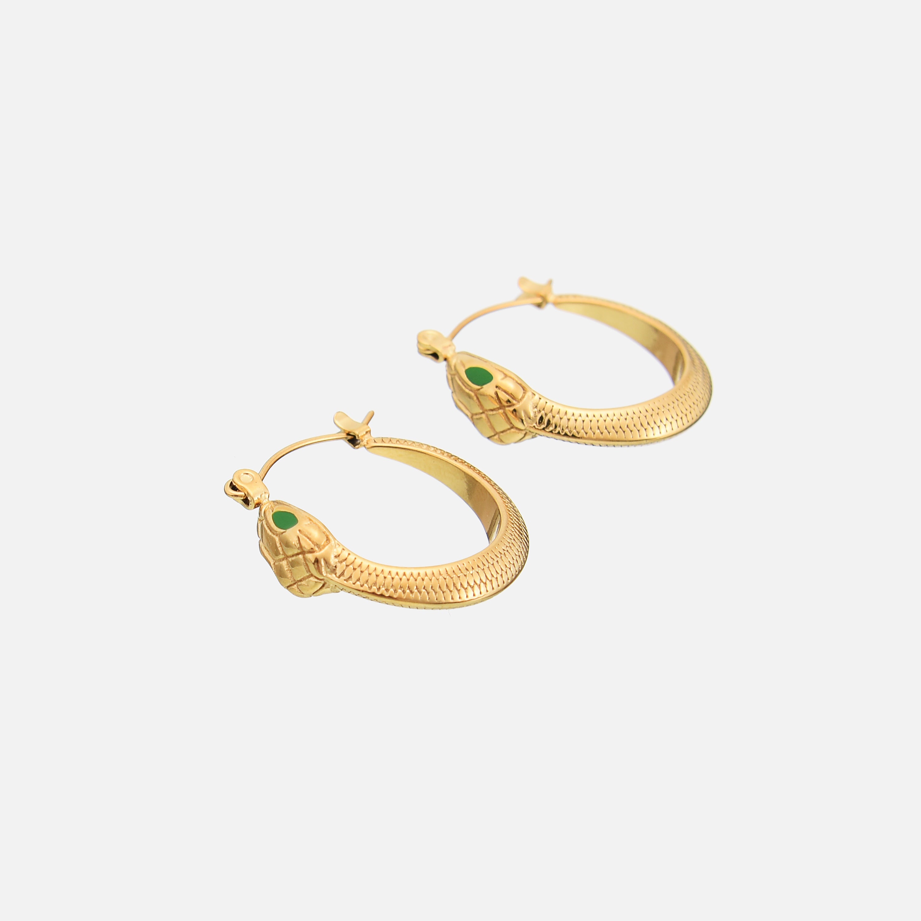 Yuliza | Snake Drop Earrings