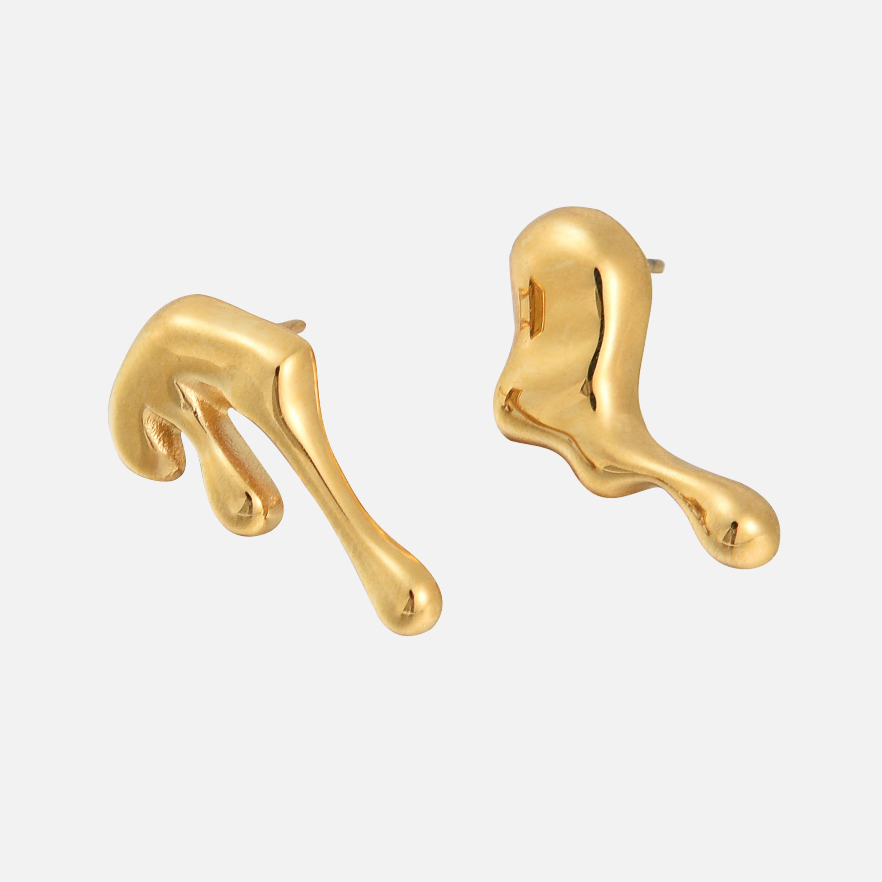 Peyton | Sculpted Teardrop Statement Earrings