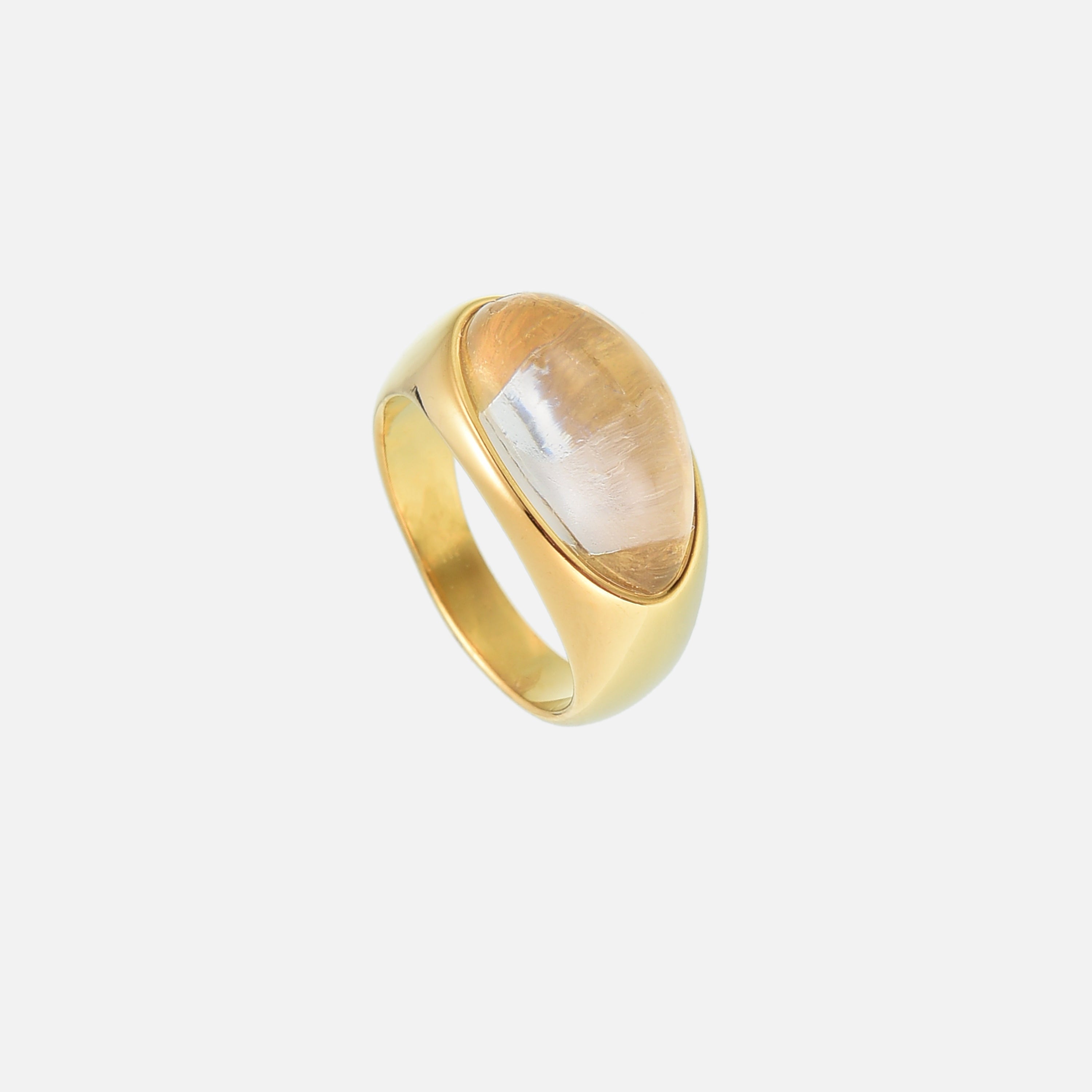 Iyla | Serene Oval Gemstone Ring
