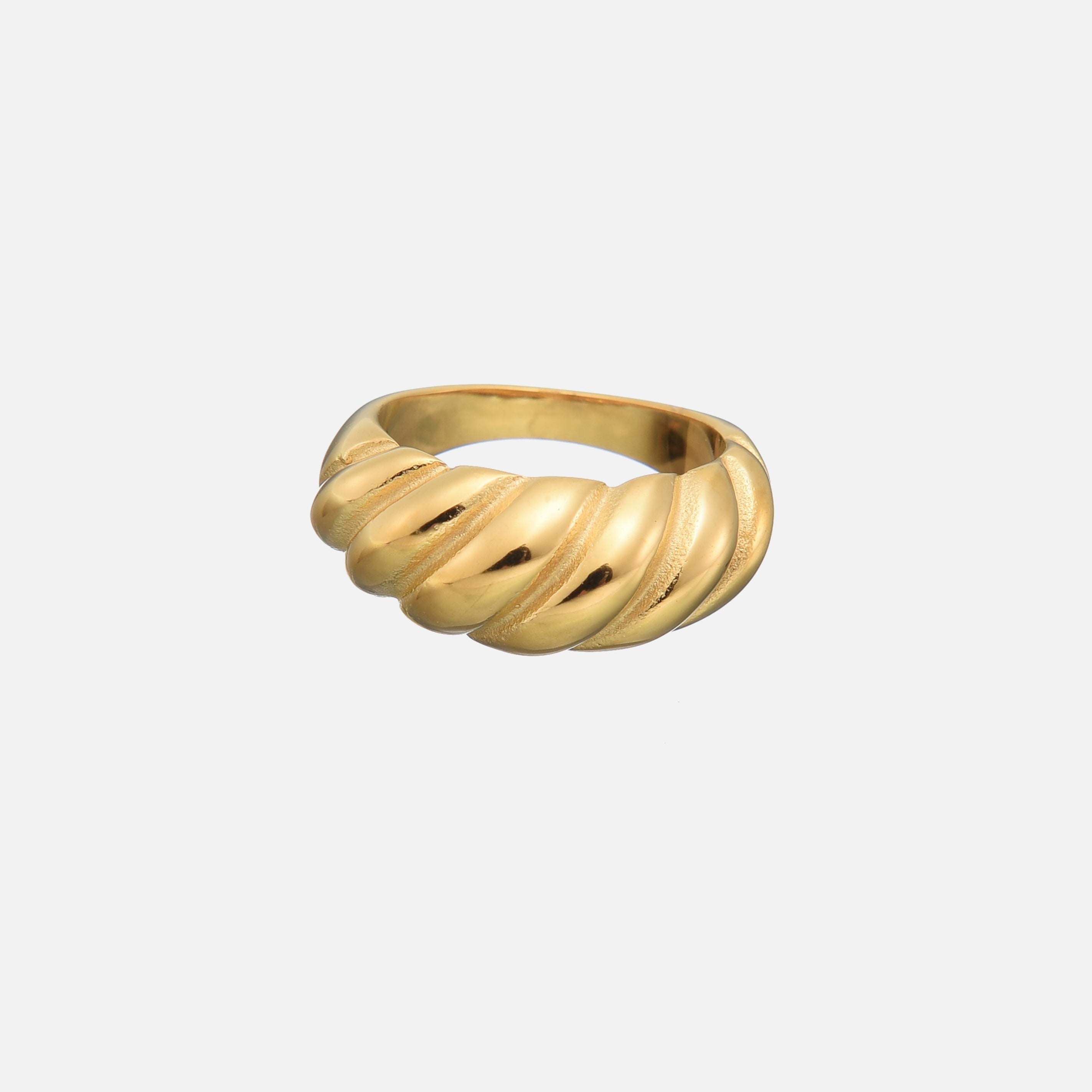 Stella | 18K Gold Croissant Ring