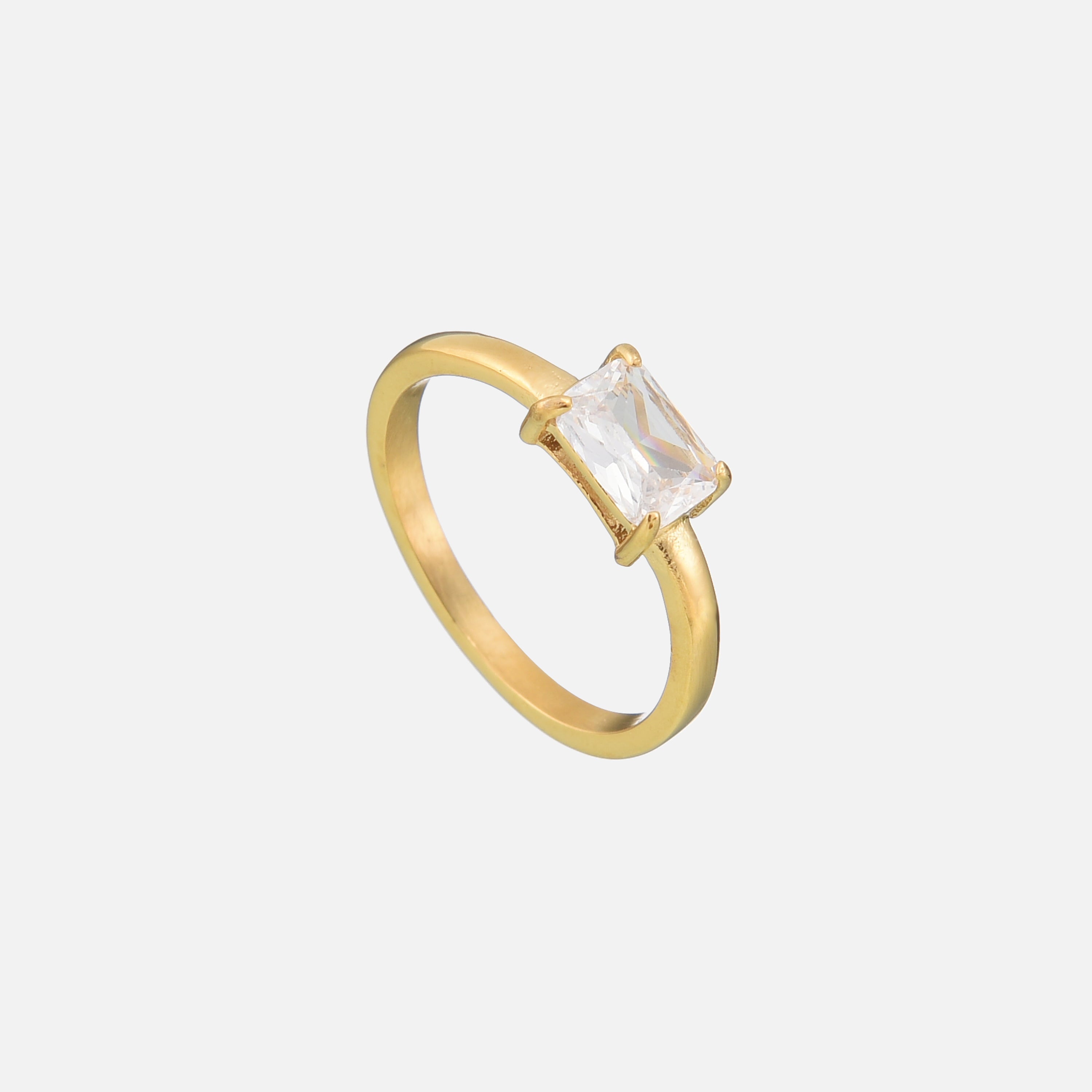 Karyl | Adjustable CZ Statement Ring