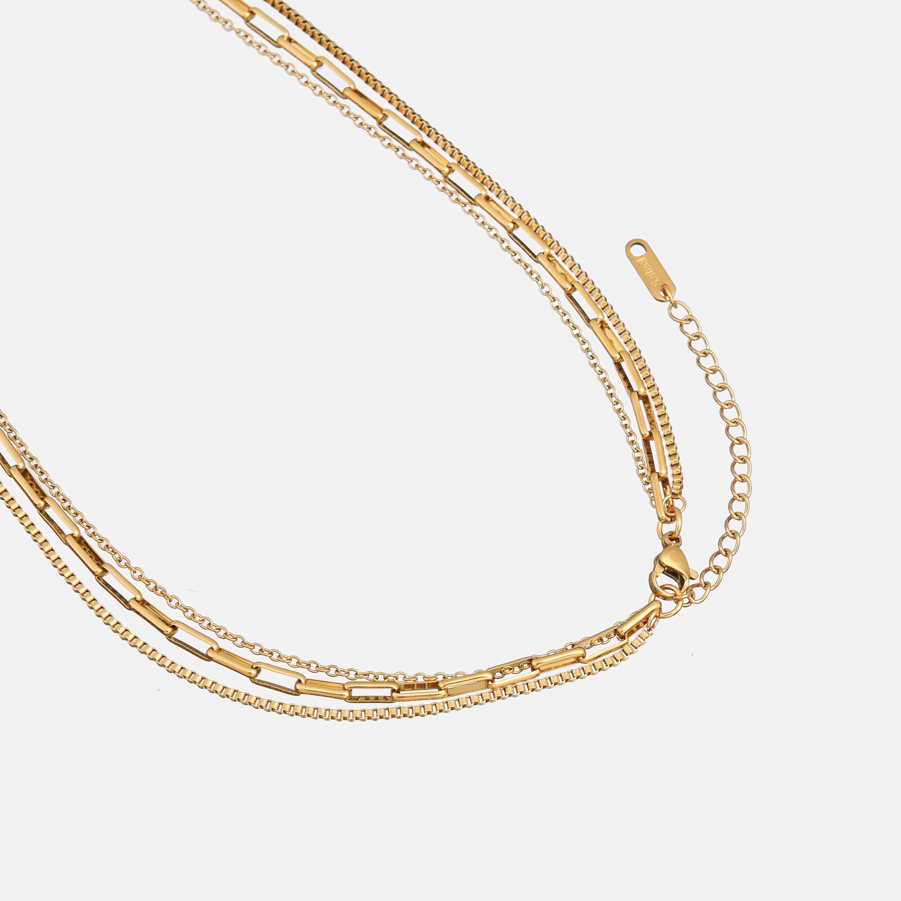 Tira | 18K Gold-Plated Layered Necklace