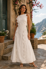 Aliyah | Elegant Embroidered Maxi Dress