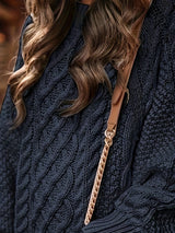 Camille | Oversized Cable-Knit Sweater