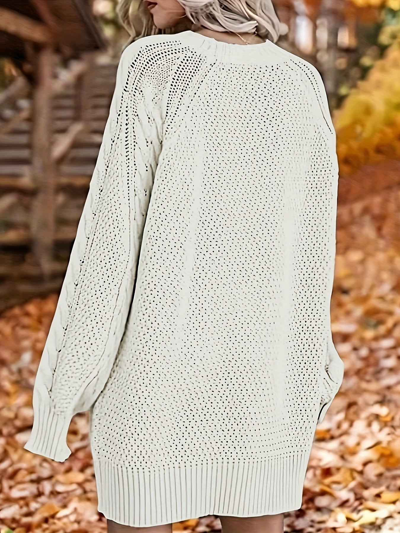 Camille | Oversized Cable-Knit Sweater