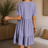 Walda | Loose-Fit Mini Summer Dress