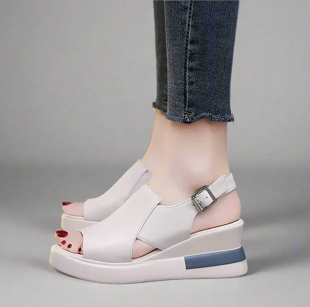 Ila | Orthopedic Wedge Slingback Sandals