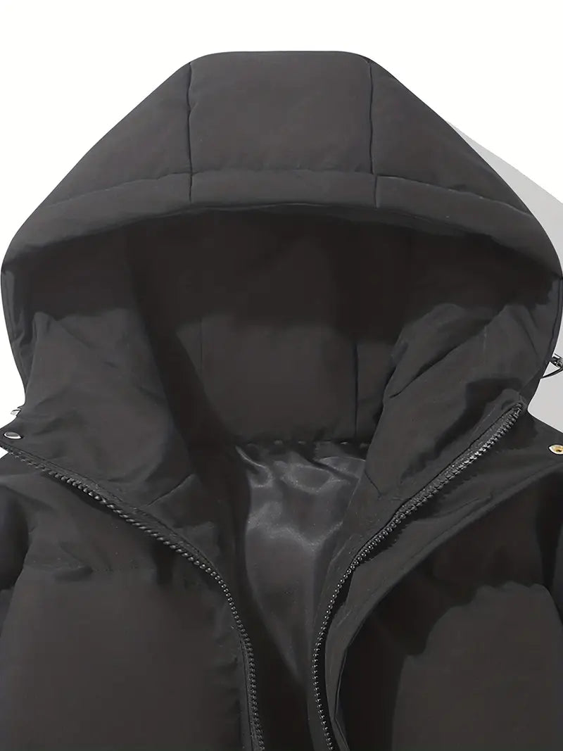 Céleste | Quilted Hooded Insulated Winter Jacket