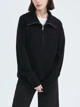 Céleste | Cozy Half-Zip Knit Sweater