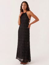 Madeline | Tiered Halter Maxi Dress