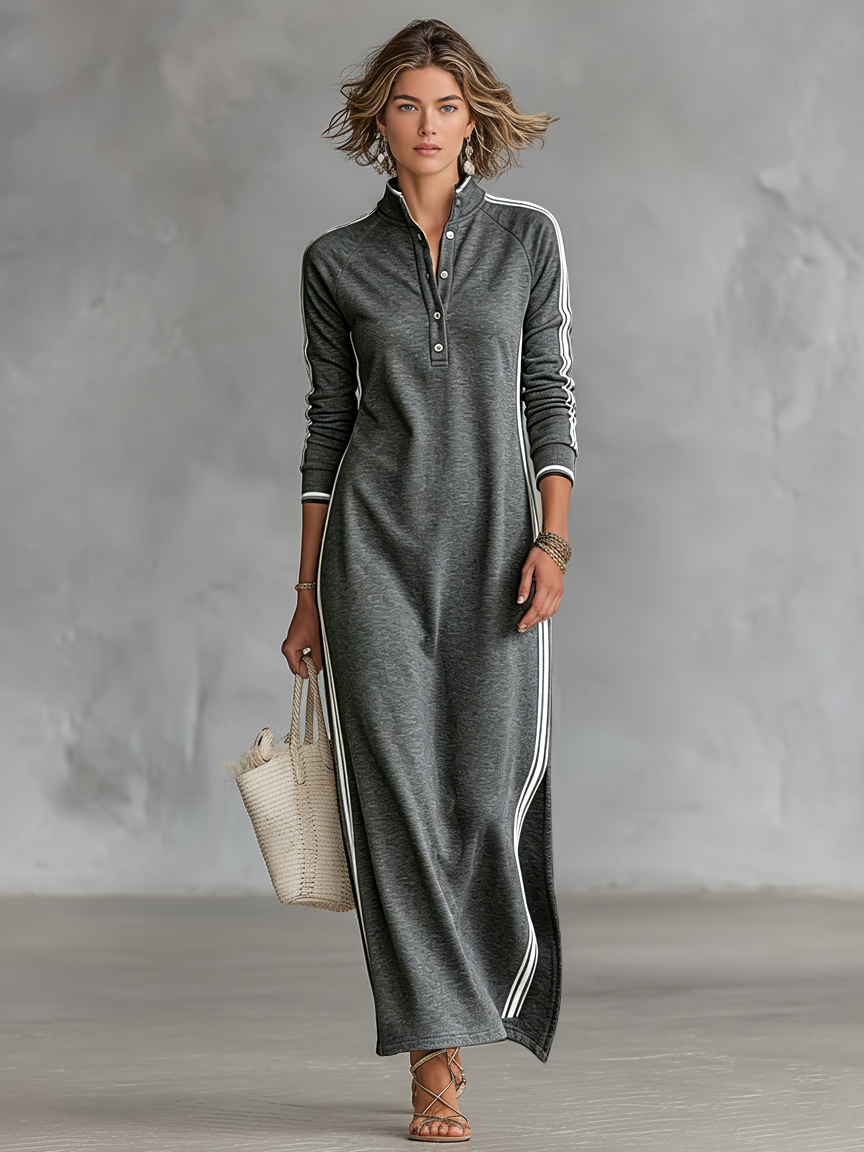 Suki | Maxi Shirtdress in Black