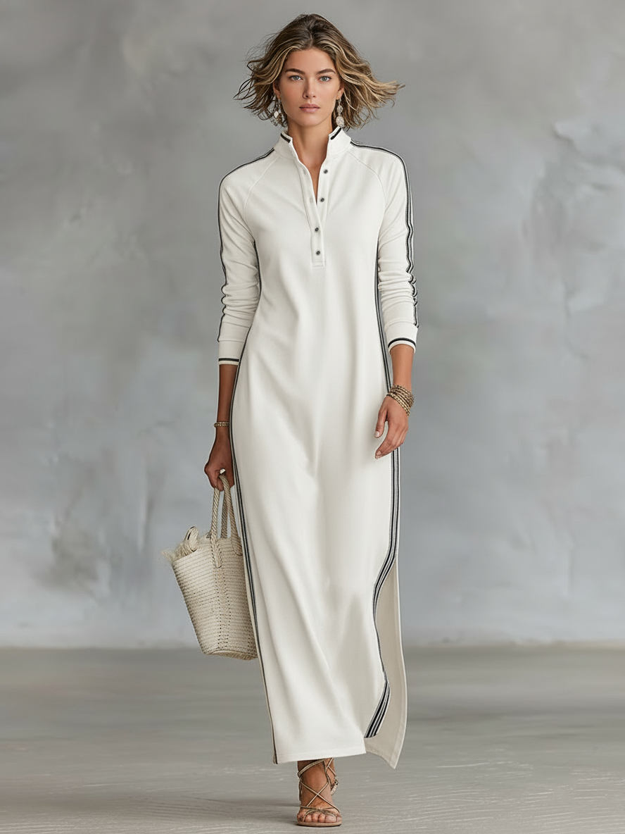 Suki | Maxi Shirtdress in Black