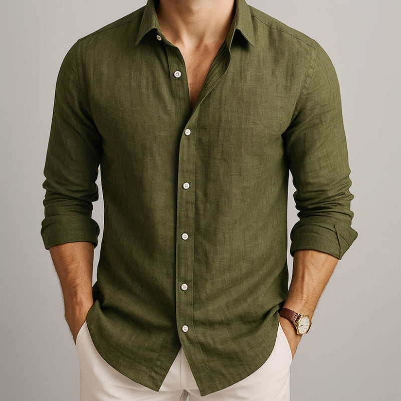 Harley | Breathable Linen Blend Shirt