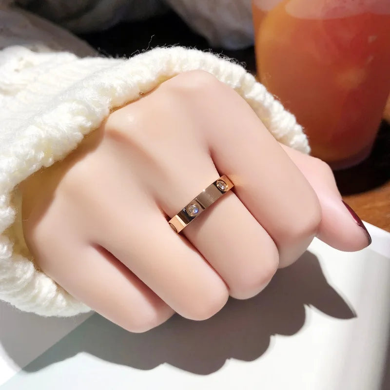 Soleil | Crystal-Accent Gold-Tone Ring