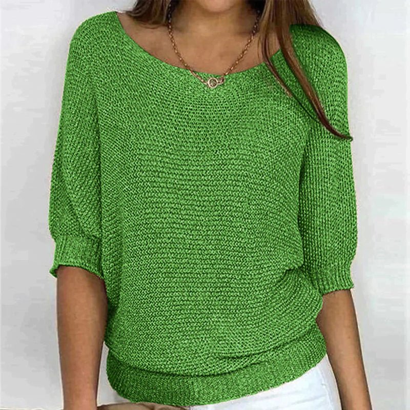 Marisol | Cosy Crew-Neck Knit Top